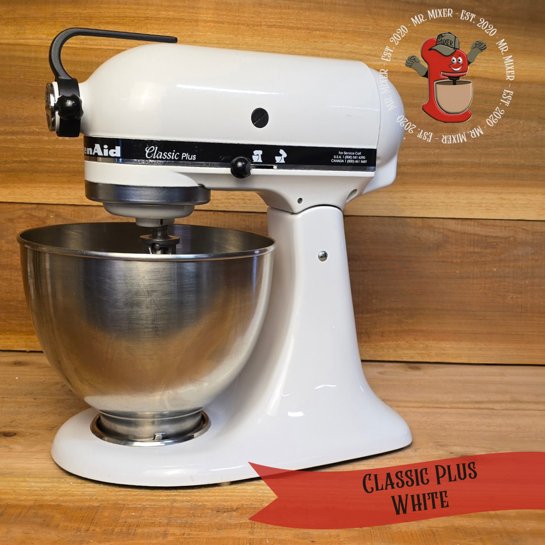 Mr. Mixer Upgraded KitchenAid Classic Plus (KSM90PSWH) 4.5